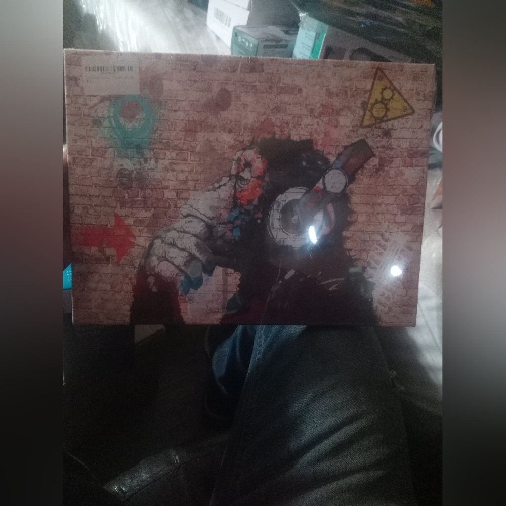 Graffiti Art Canvas/ Monkey With Headphones